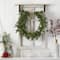 24" Pre-Lit Holiday Christmas Cascading Pine Wreath